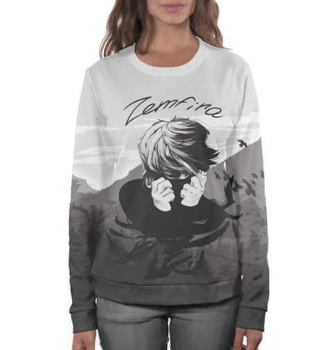 

Свитшоты Print Bar, Белый, Земфира