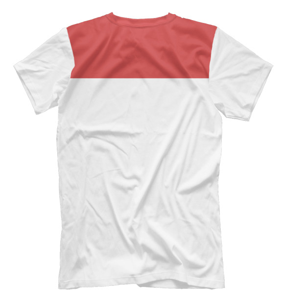 Мужская футболка с изображением Сборная России по хоккею цвета Белый