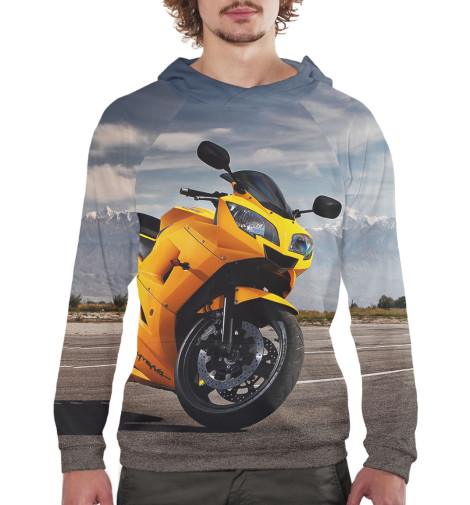 

Худи Print Bar, Белый, Мотоцикл