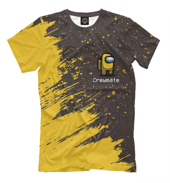 Футболка для мальчиков с изображением Among Us / Амонг Ас цвета Белый