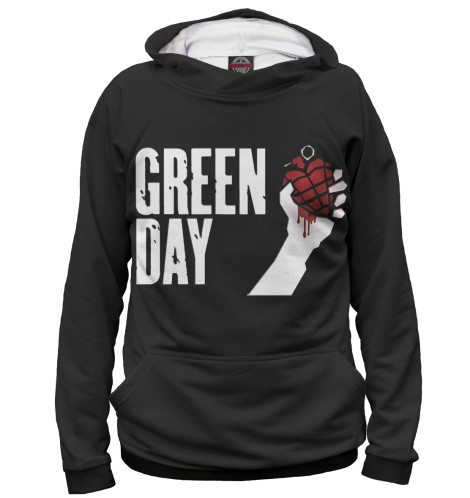 

Худи Print Bar, Белый, Green Day