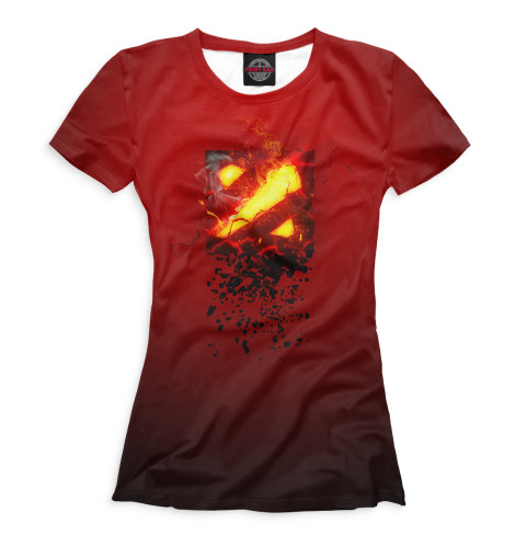 

Футболки Print Bar, Белый, Dota 2