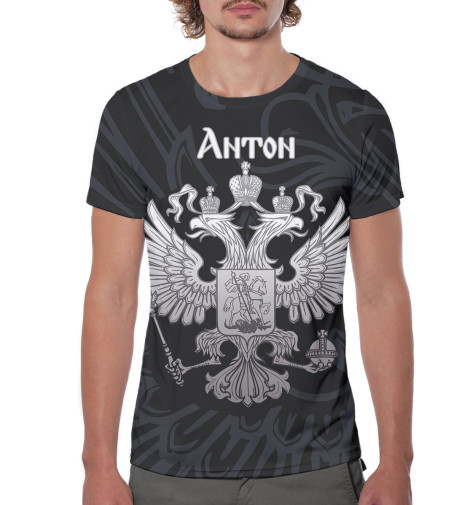 

Футболки Print Bar, Черный, Антон