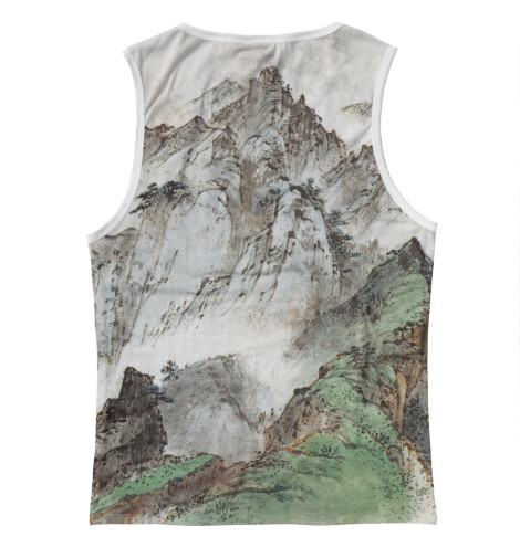 

Майки Print Bar, Белый, Горы Китая