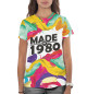 Женская футболка Made in 1980