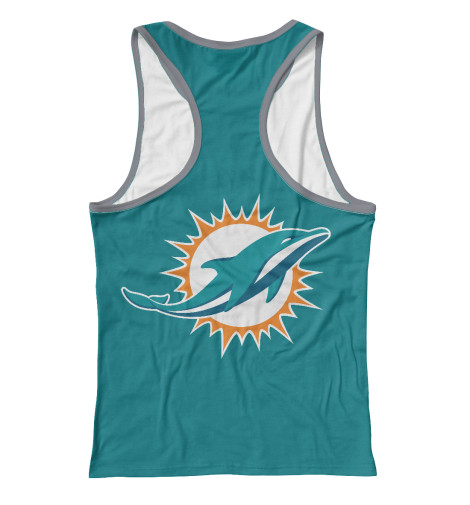 

Майки борцовки Print Bar, Белый, Miami Dolphins - Майами Долфинс