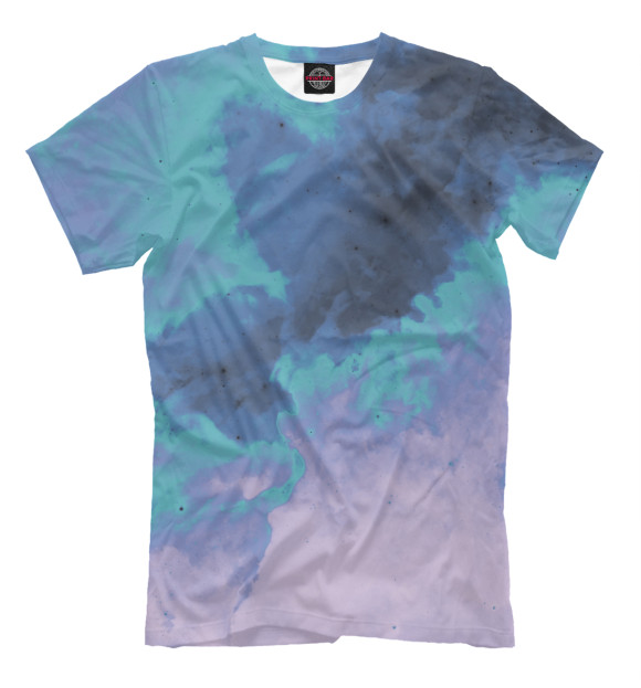 Мужская футболка с изображением Oxygen цвета Серый