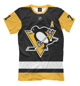 Мужская футболка Малкин Форма Pittsburgh Penguins 2018