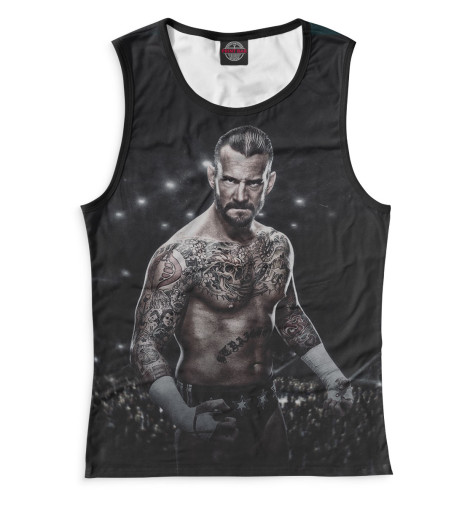

Майки Print Bar, Белый, CM Punk