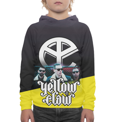 

Худи Print Bar, Белый, Yellow Claw