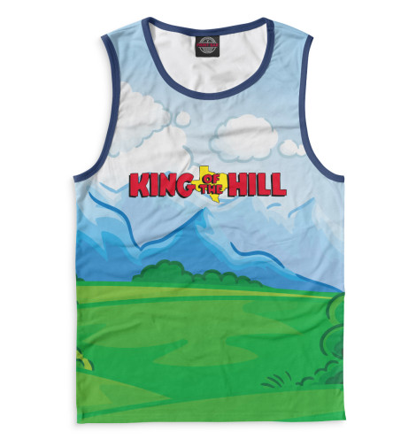 

Майки Print Bar, Белый, King of the Hill
