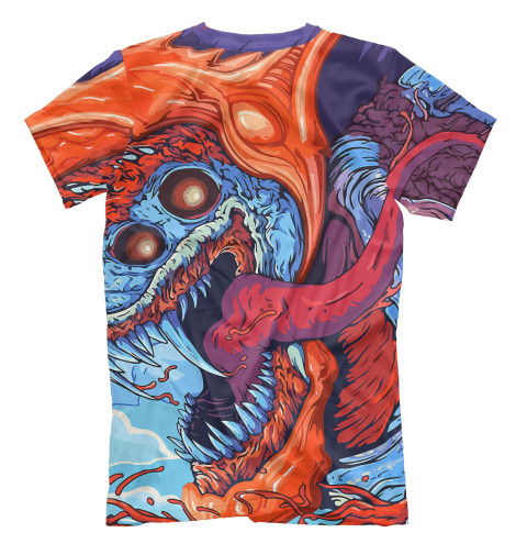 

Футболки Print Bar, Молочно-белый, CS GO-скоростной зверь