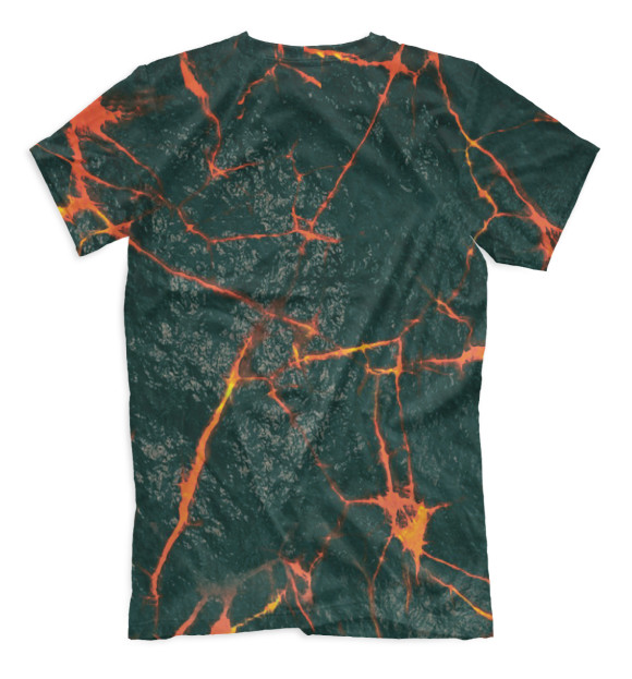 Мужская футболка с изображением M-1 Fighter цвета Белый