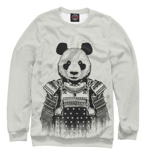 

Свитшоты Print Bar, Белый, Panda Samurai