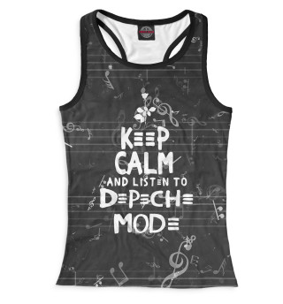 Женская майка-борцовка Depeche Mode