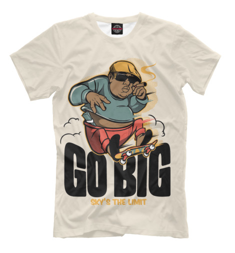 

Футболки Print Bar, Бежевый, Co Big