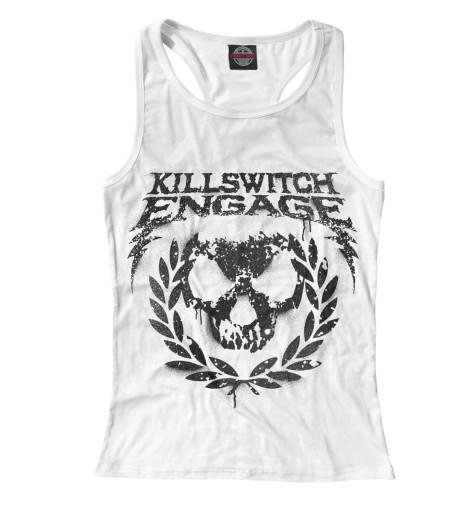 

Майки борцовки Print Bar, Белый, Killswitch Engage