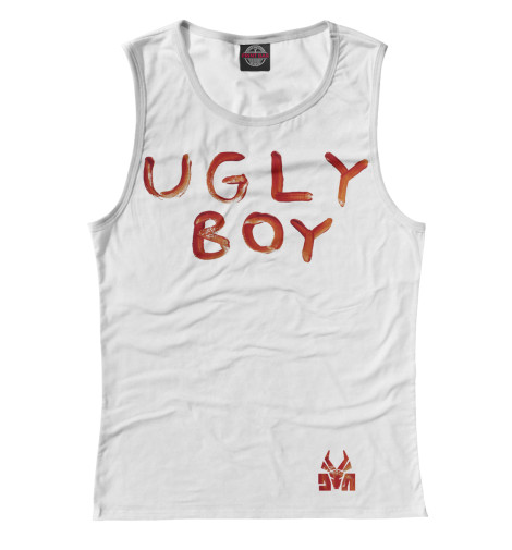 

Майки Print Bar, Белый, Ugly Boy