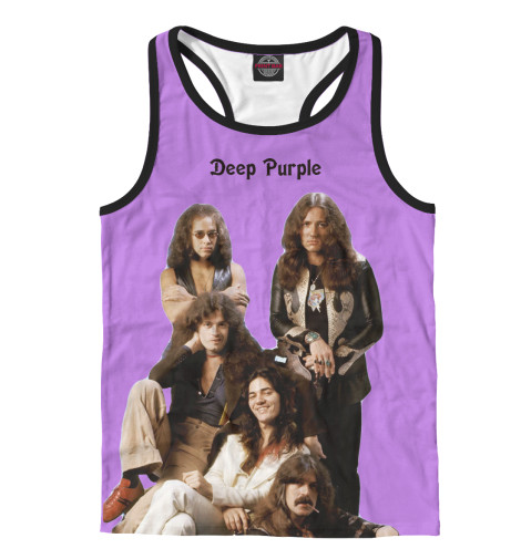 

Майки борцовки Print Bar, Белый, Deep Purple