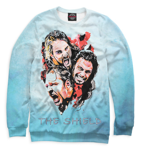 

Свитшоты Print Bar, Белый, Щит