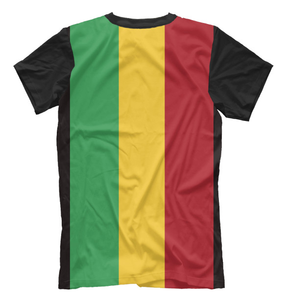 Мужская футболка с изображением Ямайка, Боб Марли цвета Белый