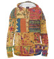 Женское худи Patchwork Quilt