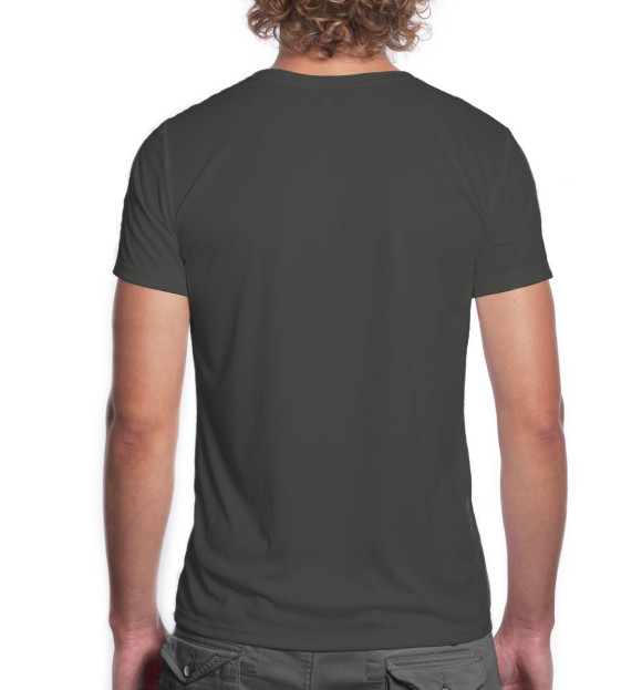 Мужская футболка с изображением Тоторо цвета Белый
