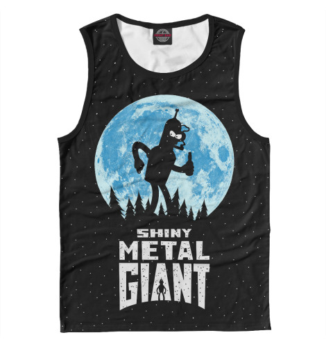 

Майки Print Bar, Белый, Bender Metal Giant