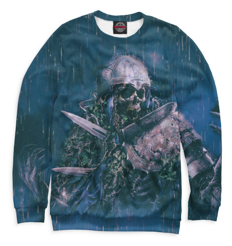 

Свитшоты Print Bar, Белый, Скелет