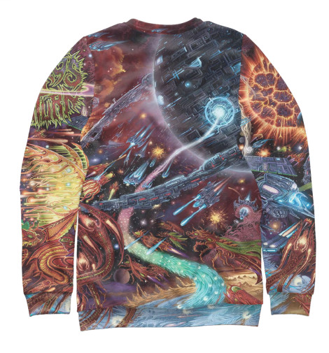 

Свитшоты Print Bar, Белый, Rings of Saturn