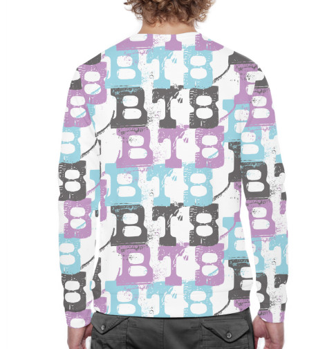 

Свитшоты Print Bar, Белый, BTS