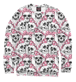 Черепа в розовых платках