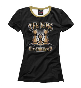 Футболка для девочек The King