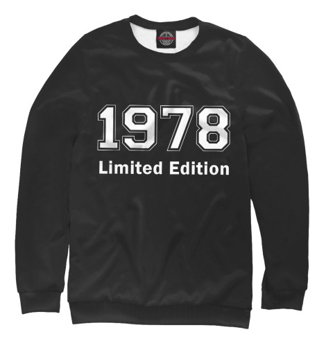 

Свитшоты Print Bar, Белый, Limited Edition 1978