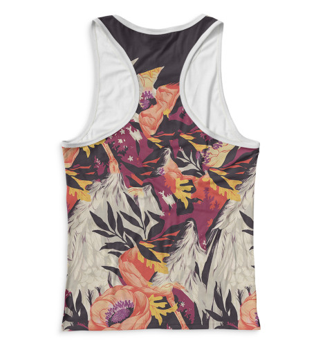 

Майки борцовки Print Bar, Белый, Птицы