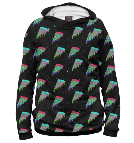 

Худи Print Bar, Белый, Space Pizza