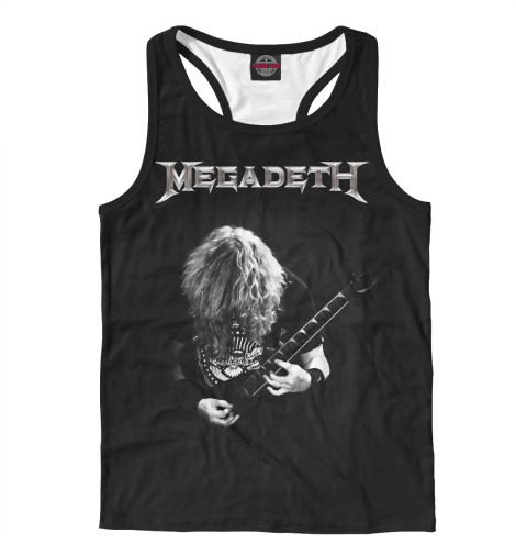 

Майки борцовки Print Bar, Белый, Megadeth