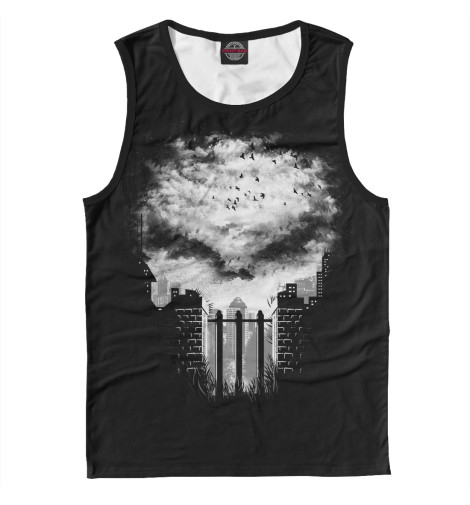 

Майки Print Bar, Белый, War Zone