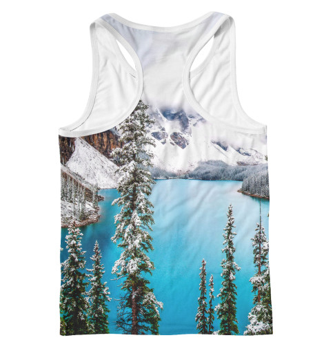 

Майки борцовки Print Bar, Белый, Озеро