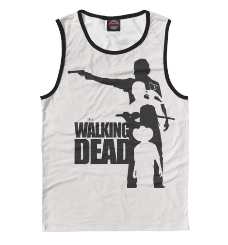 

Майки Print Bar, Белый, Ходячие мертвецы