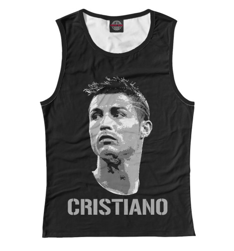 

Майки Print Bar, Белый, Cristiano Ronaldo