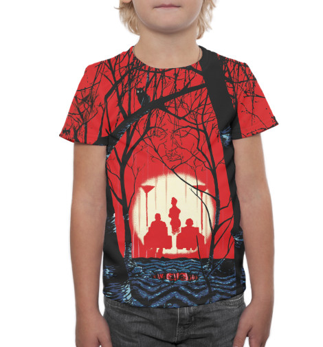 

Футболки Print Bar, Молочно-белый, Твин Пикс