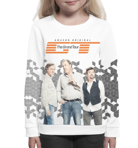 

Свитшоты Print Bar, Белый, The Grand Tour