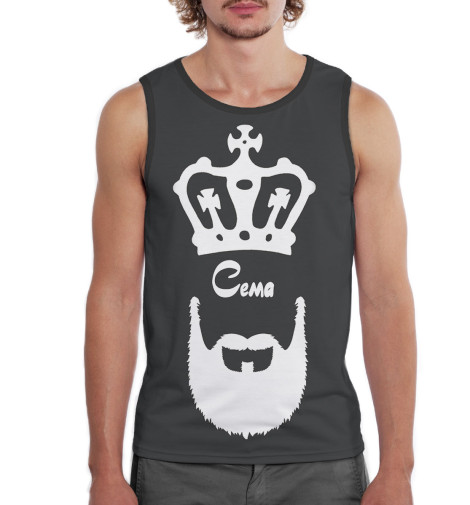 

Майки Print Bar, Белый, Сема