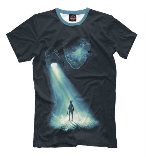 

Футболки Print Bar, Черный, Space Observer