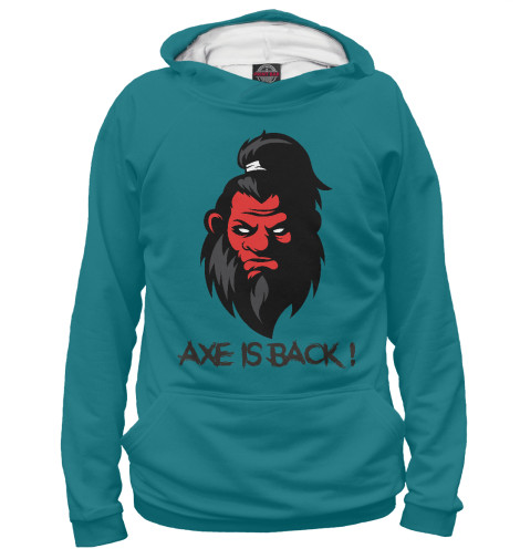 

Худи Print Bar, Белый, Axe is Back