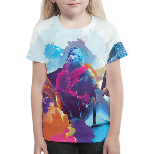 

Футболки Print Bar, Белый, A$AP Rocky