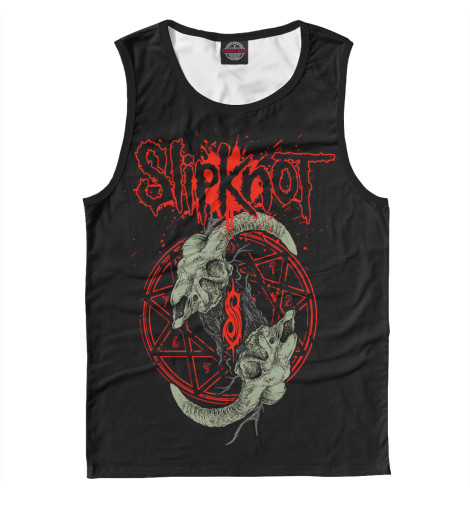 

Майки Print Bar, Белый, Slipknot