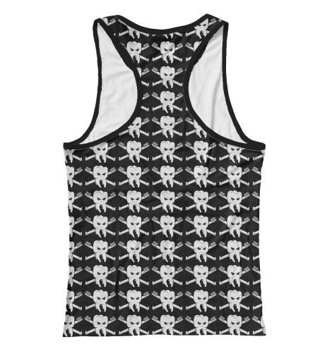 

Майки борцовки Print Bar, Белый, Pirate Teeth