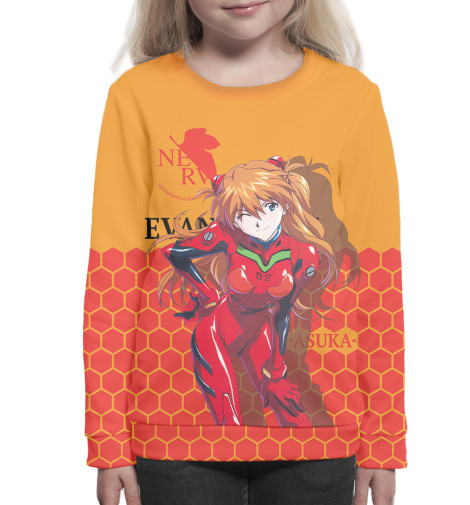 

Свитшоты Print Bar, Белый, Neon Genesis Evangelion